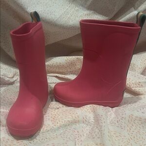 totes Pink Kids Rain Boots